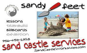 sandy feet sandcastle services